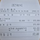 [제202차]강원도 춘천/양구/인제/원주지역 1박2일 결산내역서 이미지