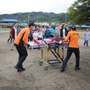 보은 세중초, 민관 합동 소방 훈련 실시