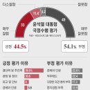 尹지지율 45%대 근접... 2주 만에 5%p 오른 44.5% [국민리서치] 이미지