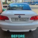 BMW E93 335i 리어범퍼 교체, 듀얼머플러팁 작업 이미지