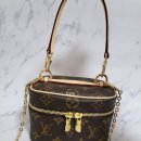 골드니스 | 로맨티코페르테 루이비통 니스나노 끈 리폼 루이비통 체인 스트랩 착샷 후기