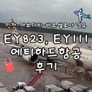 111 | 인천-아부다비-바르셀로나 에티하드 항공 경유 EY823 EY111 후기(온라인체크인, 좌석변경, 기내식, 수화물)