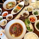 좋은날식탁 | 강남역 한식 혼밥하기 좋은 무월식탁 소불고기쌈밥 강된장비빔밥 후기