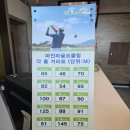 크는나무 스포츠클럽 | 50대 중년 초보 골프 청주파쓰리골프장 파인파골프클럽에서 웃픈 하루