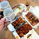 싹쓸이닭강정 장평점 | 올레시장먹거리 포장맛집 식어도 맛있는 메밀꽃치킨 닭강정 추천