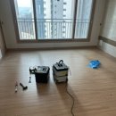 씨유광명역파크자이점 | 광명역파크자이 마루 들뜸 전체 교체