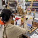 편한드로잉 오일파스텔 기초(4) | [잠실 성인미술] 카우치 드로잉 클럽 ㅡ 아크릴화 취미미술 원데이클래스 후기