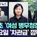 최초 &#39;여성 병무청장&#39; 발탁.. 일요일 &#39;차관급&#39; 깜짝 발표 이미지