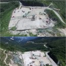 미시령옛길 정상의 미시령휴게소 건물 철거공사 시작 (2016년 7월 18일~) 이미지