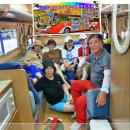 "국내최초"16명탑승 초대형캠핑버스 휴가여행 떠난다. 이미지