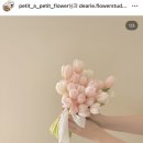 쁘띠따쁘띠플라워 | 웨딩촬영 생화부케 쁘띠따쁘띠 플라워 안개꽃 데이지 마가렛부케 후기