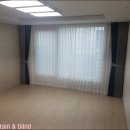 아산 둔포 커튼 버티컬 블라인드 시공후기