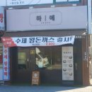 대구 동구 아양기찻길맛집 하에수제돈카츠 벚꽃 데이트코스