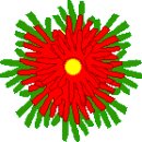 Paper Plate Flower Craft(손바닥을 모아서 귀여운 꽃 리스를 만들어 보세요^^) 이미지
