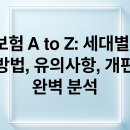🚨 **놓치면 평생 후회!** 당신의 실손보험, 지금 당장 &#39;이것&#39; 확인하세요! 이미지