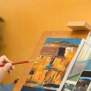 아크릴화 힐링 클래스 이미지