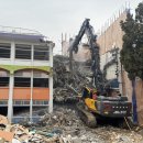 부천북초등학교 | 부천 굴삭기 철거 후기 | 부천북초등학교 옥탑 철거 (20m 붐 / 크라샤 작업)