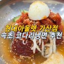 속초코다리냉면 | 현대아울렛 가산점 식당가 속초코다리냉면 후기 그 외 맛집