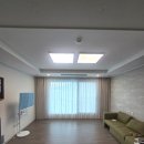 남산로L | 📌 울산 34평 아파트 거실 전동 이중커튼 &amp; 작은방 L타입 실버 블라인드 시공 후기