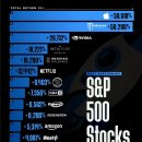 시각화: 20년 간 상위 S&amp;P 500 주식 이미지