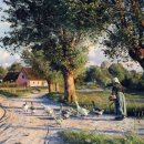 Peder Monsted (1859-1941, 피더 몬스테드) / 사월의 노래 이미지