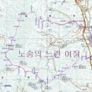 김천 내남산(667.4m) - 난함산(733.4m) - 문암봉(589.5m) - 애기봉(454.8m) 연계산행 이미지