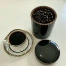 커피가루,원두보관 도자기 이미지