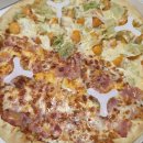 피제이 피자 | [광주 배달] 피제이피자 광산점 반반피자(새우리아, 더블베이컨치즈) 후기