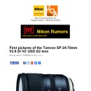 [출시예고] 탐론 Tamron 24-70mm f/2.8 Di VC USD G2 버전 신형 렌즈가 출격을 준비하고 있습니다. 시그마 아트 24-70mm 신형과 격돌이 예상됩니다. 이미지