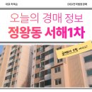 서해1차아파트 | 정왕동 서해1차 입찰 타이밍은?