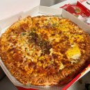 빽보이피자 반반피자 L 울트라빽보이 + 체다콘치즈 +바질크러스트 포장 후기