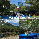 조금초교 | 전북 물놀이 대전 근교 운주계곡 솔밭가든 애견동반 가능 계곡