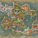 dragon quest 11 S world map (드래곤퀘스트11 맵 지도) 이미지