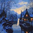 자기에 그린 그림(핸드페인팅) 이미지