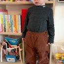 몰골지 | 모이몰른 반목폴라 티셔츠 골지 기모팬츠 100사이즈 후기