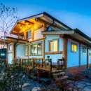 통나무집 이미지