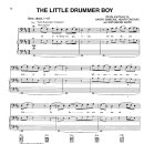 Piano - Carol / The little drummer boy 악보 이미지