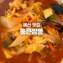 통큰짬뽕 | [예산 맛집] 통큰짬뽕 벚꽃길 맛집 내돈내산 후기🥘