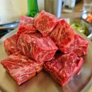 소백산생고기식당 | 당산역 줄서는식당 깍둑 꽃갈비 "소백산" 가성비 좋은 소고기집!!