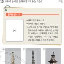 40회 한국사능력검정시험 고급 15번 : 월정사 8각 9층 석탑 이미지