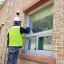 고대 초등학교 체육관 방수 공사 이미지