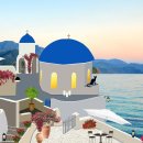 산토리니 이미지