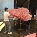 여친 생일에 현금 5400만원으로 만든 하트 돈다발 선물한 중국 남성 이미지