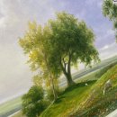 그림이 풍경이 되는 유화 이미지