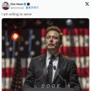 일론머스크가 올렸던 정부효율부 사진 이미지