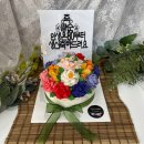 앙금플라워떡케익(장금이네) 너무 예뻐요(병방시장)