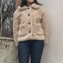 인더클로젯 : 양털 숏 자켓 후기, 귀여운 겨울 양털 아우터 추천