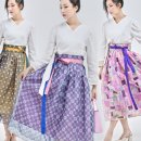 한복옷깃 이미지