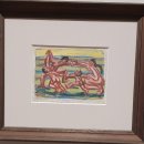 연필화(야간) | 무료로 즐기는 이중섭 특별전 국립현대미술관 서울 이건희 컬렉션 후기