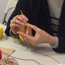 코바늘 뜨개질 클래스 이미지